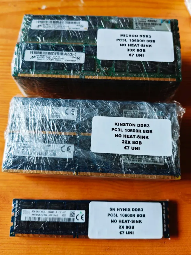 Memórias RAM DDR3 8GB ***LER DESCRIÇÃO***