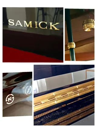 Piano de Cola Samick Negro SG 172