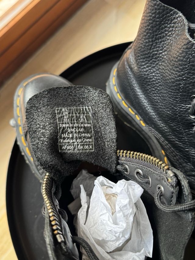 Dr. Martens Sinclair Nero Zip