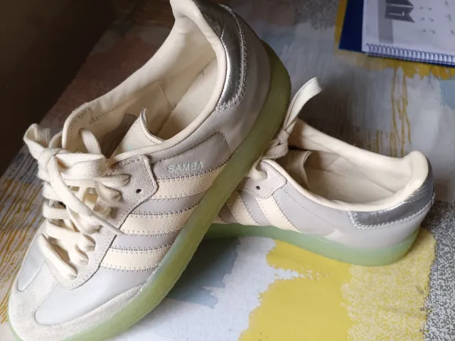 Adidas Samba Talla 40 Beige/Plata