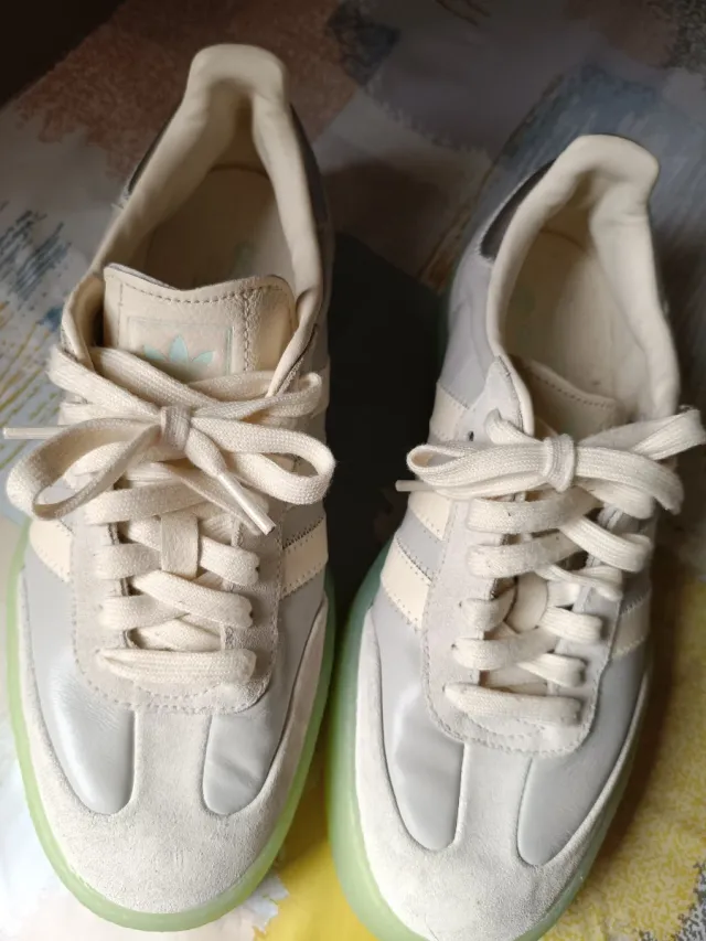 Adidas Samba Talla 40 Beige/Plata