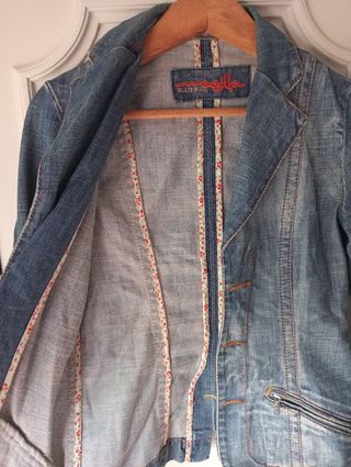 Chaqueta tejana estilo americana