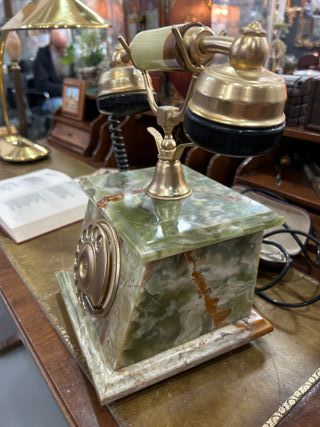 Teléfono FATAP Italia Vintage Mármol y Latón