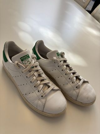 Adidas Stan Smith Deportivas Blancas y Verdes