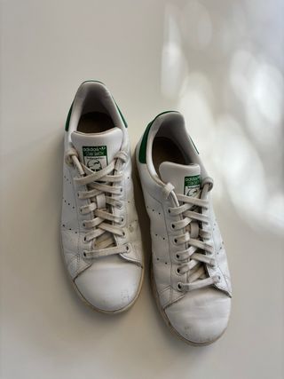 Adidas Stan Smith Deportivas Blancas y Verdes
