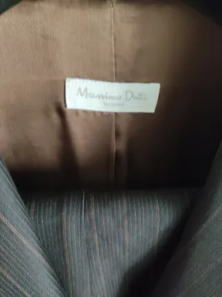 Traje de chaqueta y pantalón Massimo Dutti