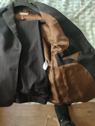 Traje de chaqueta y pantalón Massimo Dutti
