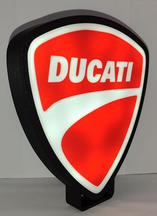 Lámpara LED Logo Ducati 20% DESCUENTO