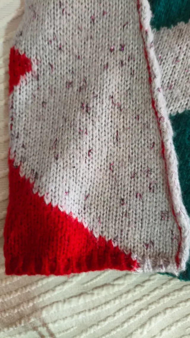 Jersey de lana tejido con cuello alto