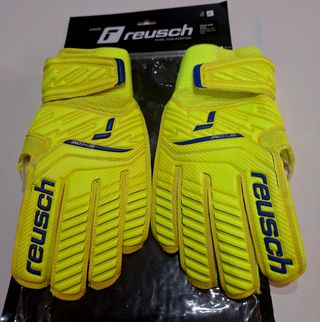 Guantes Portero fútbol Reusch Attrakt Talla 7