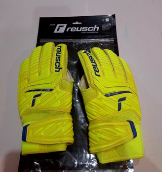 Guantes Portero fútbol Reusch Attrakt Talla 7