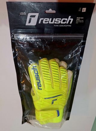 Guantes Portero fútbol Reusch Attrakt Talla 7