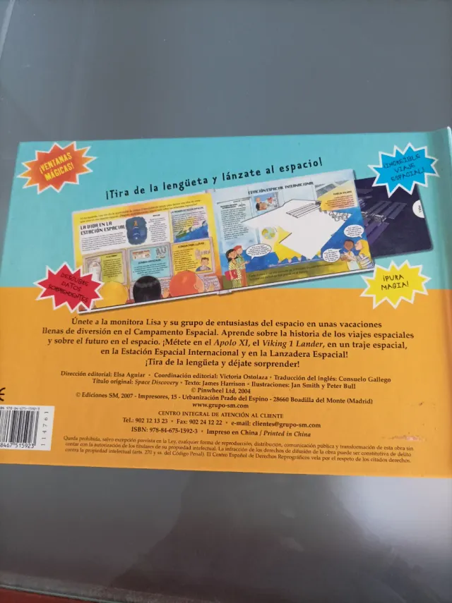 Descubre el espacio (Ventanas mágicas) (Spanish...