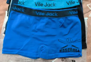 Bóxers Vile Jack para niño (pack 9)