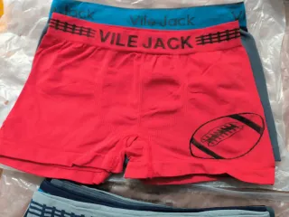 Bóxers Vile Jack para niño (pack 9)