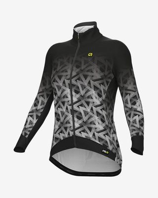 Chaqueta Alé PRR Pyramid negro y blanco mujer