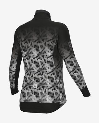 Chaqueta Alé PRR Pyramid negro y blanco mujer