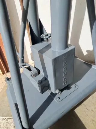 Pluma grua de elevación portátil