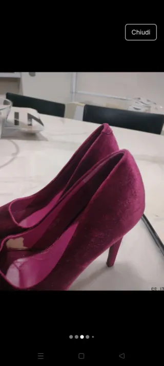 Scarpe Fiori&Spine donna n.38 bordeaux