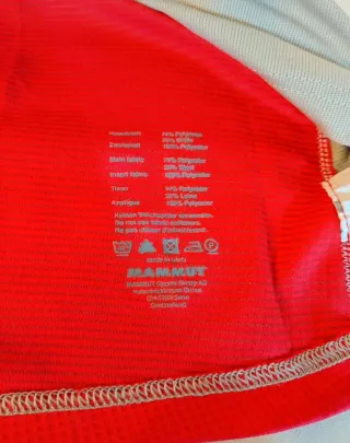 Maglia Sport Mammut XS Corsa Jogging