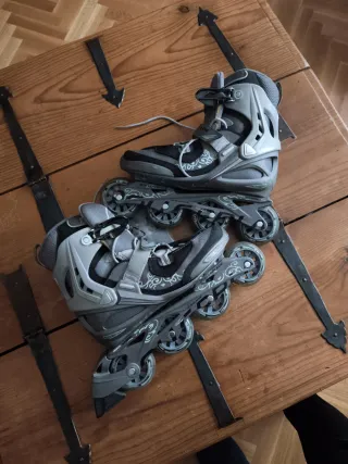 Patines Rollerblade Max Wheel 80 + Casco