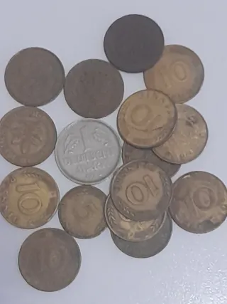 Monedas Alemanas Varias, 24 en total.