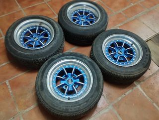 4 Llantas Braid 13 4x100 .