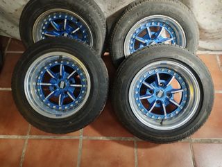 4 Llantas Braid 13 4x100 .