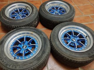 4 Llantas Braid 13 4x100 .