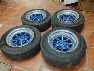 4 Llantas Braid 13 4x100 .