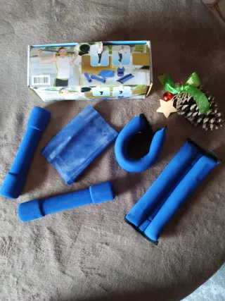 Set Fitness Accesorios Gimnasio