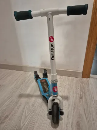 Patín 3 Ruedas Roll Run Azul