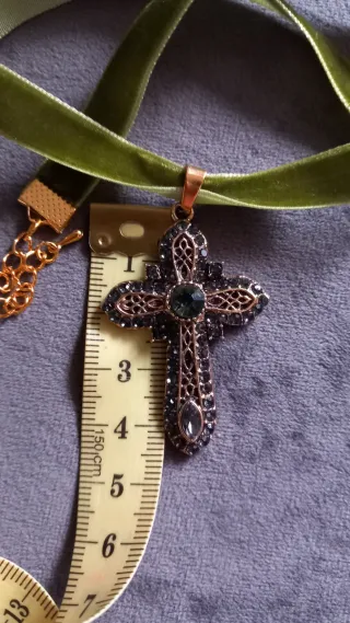 Colgante Cruz Fallera Huertana Traje Regional