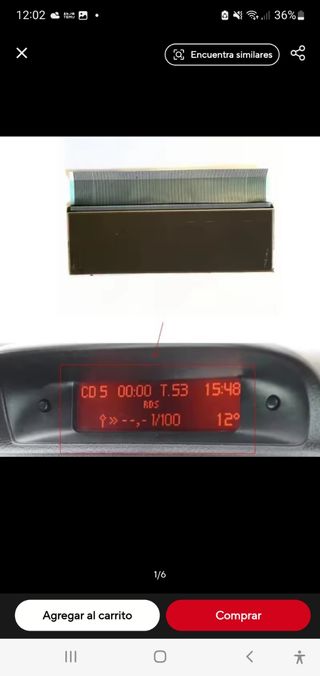 Radio Peugeot 307 Cabrio Original