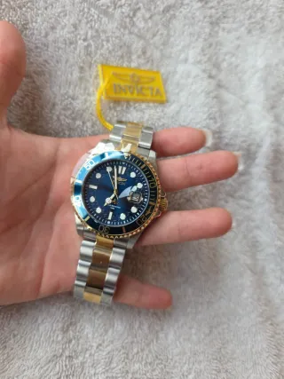 Reloj Invicta Hombre Oro y Plata