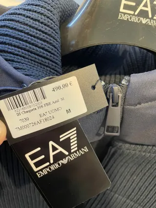 Chaqueta EA7 Azul Unisex