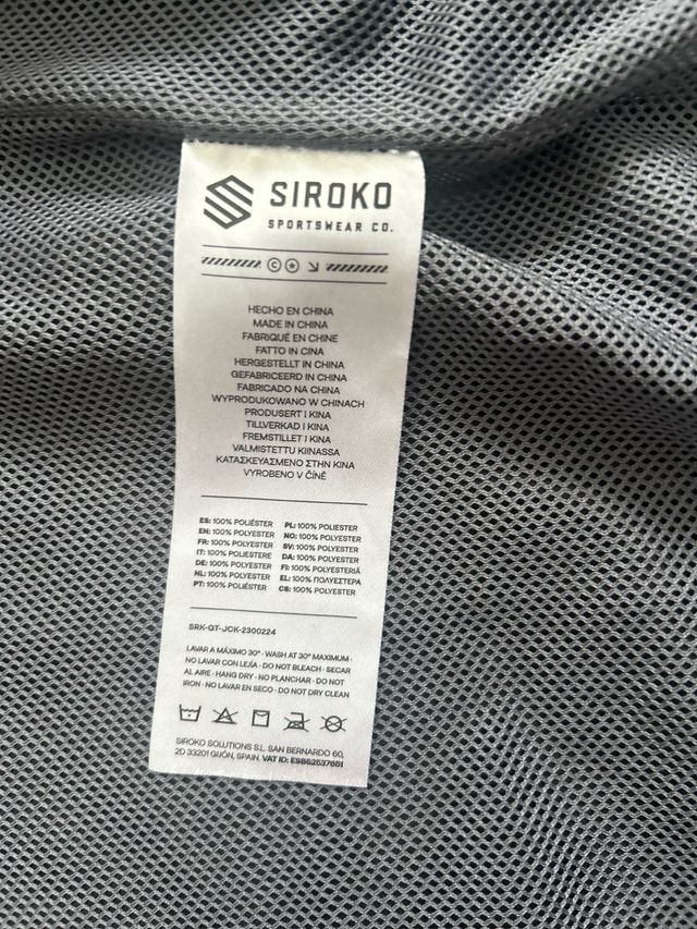 Cortavientos Siroko Negro