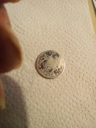 Moneda : Carlos III de 1781 Plata !!