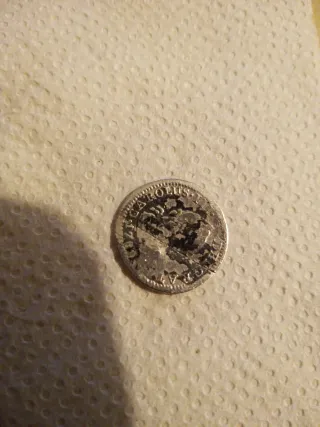 Moneda : Carlos III de 1781 Plata !!