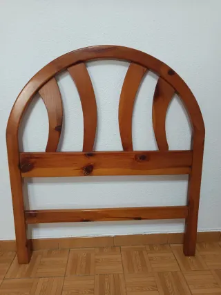 Cabecero de madera para cama de 90