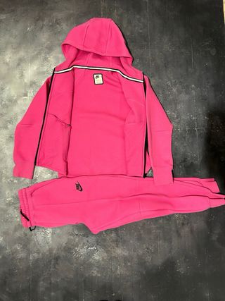 Tuta Nike Tech ragazza fucsia