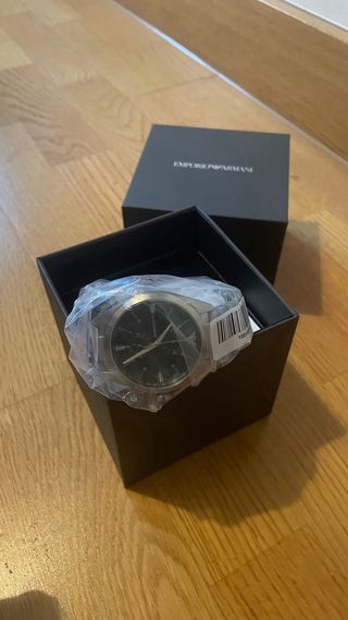 Reloj Emporio Armani Verde y Plateado