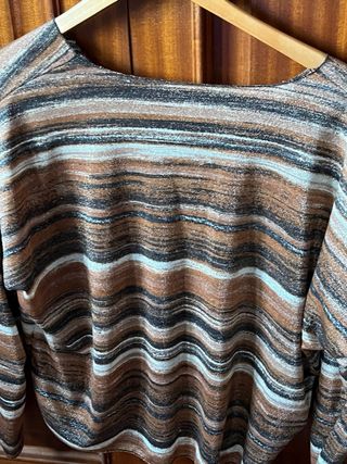 Camiseta manga larga estampada