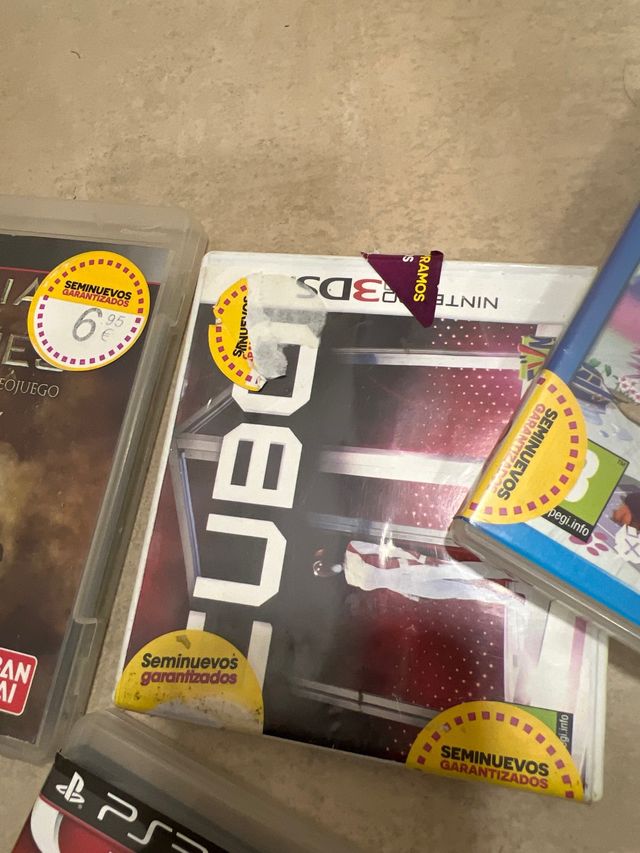 Lote Juegos PS3: Titan, EyePet, Ghost y más
