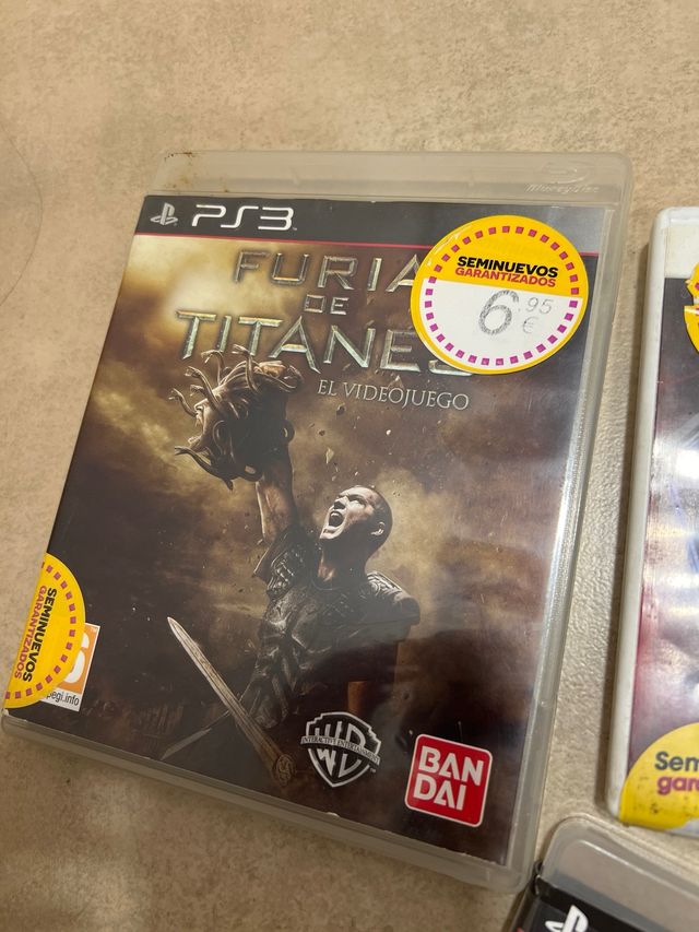 Lote Juegos PS3: Titan, EyePet, Ghost y más