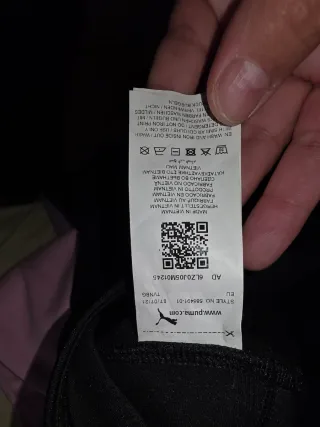 Leggings Puma capri negros