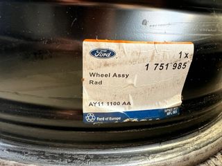 Llantas de Acero Ford B-Max, R15( 4 unidades)