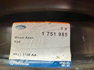 Llantas de Acero Ford B-Max, R15( 4 unidades)