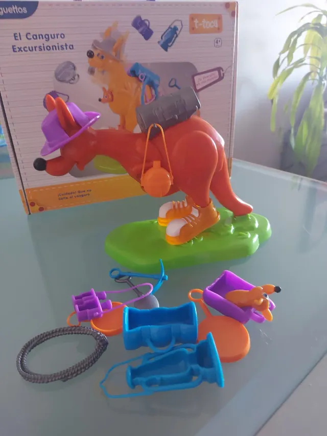 Canguro Excursionista Juguete