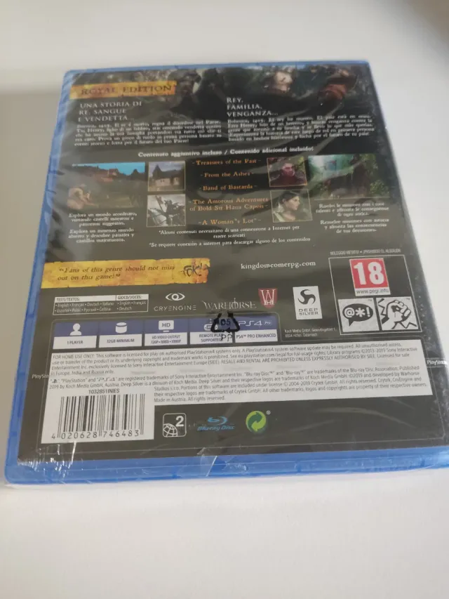🇪🇦Kingdom Come Deliverance Royal PS4 nuovo